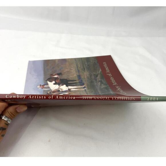 Cowboy Artists of America Paperback 39th Phoenix Art Museum 2004 First Edition - Picture 4 of 14